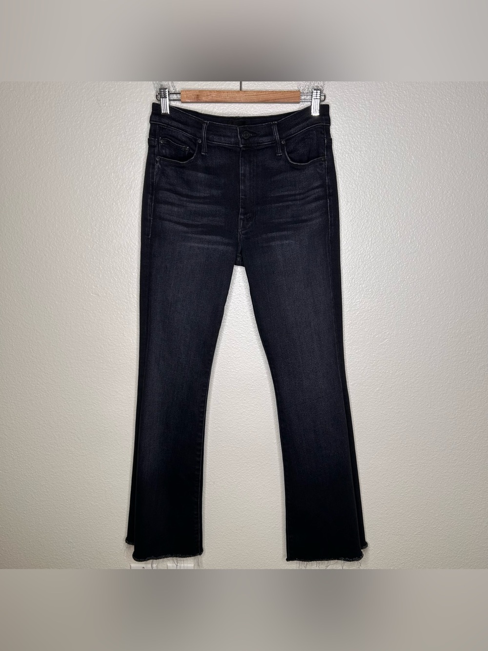 Mother The Weekender Fray jeans Thunder Road 30